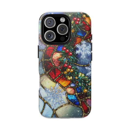Festive Phone Case - Holiday Chic, Tough & Stylish, Ideal for Holiday Gifts, Winter Wonderland, Personalized Phone Accessory