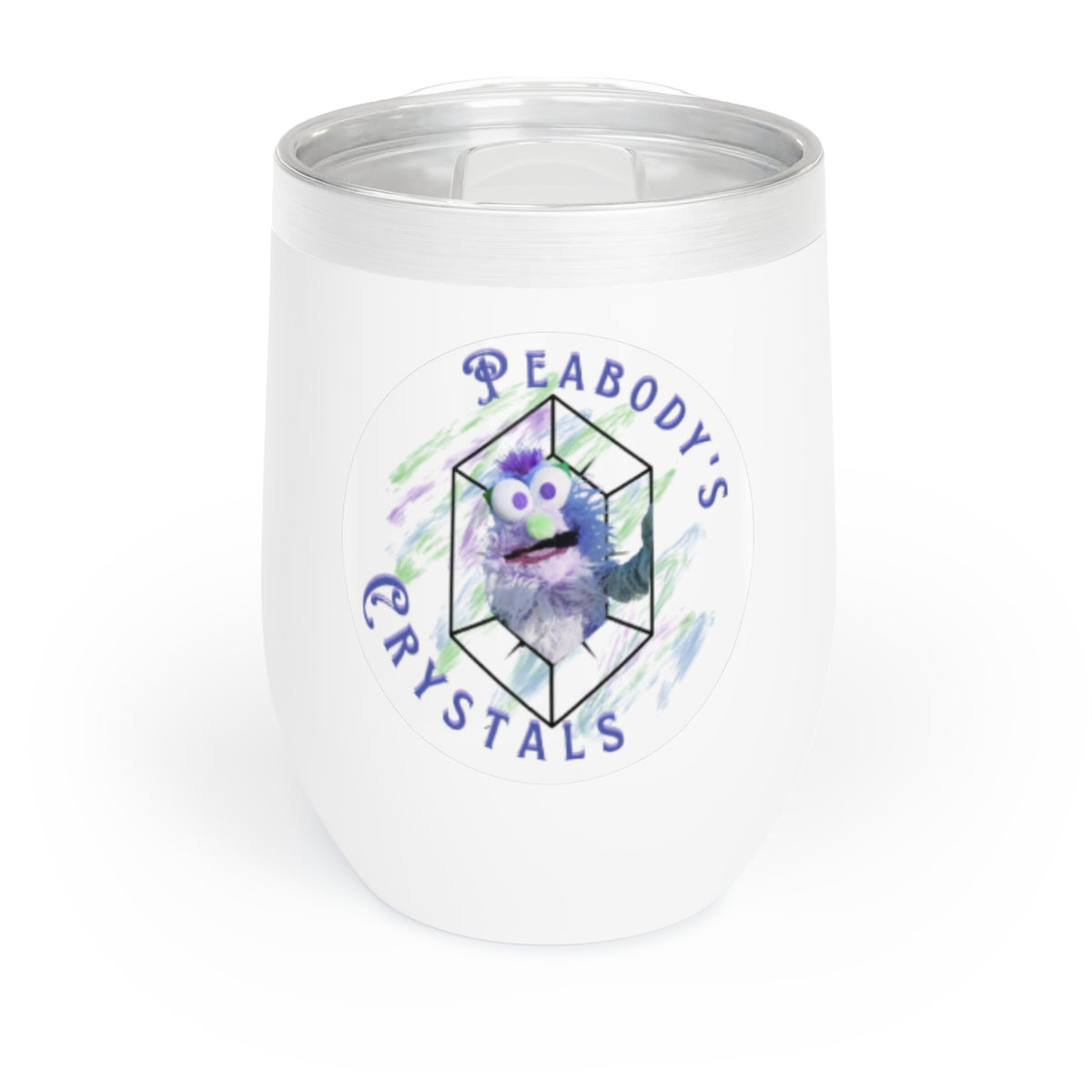 Peabody's Crystals Insulated Wine Tumbler – Perfect Gift for Wine Lovers & Celebration Occasions
