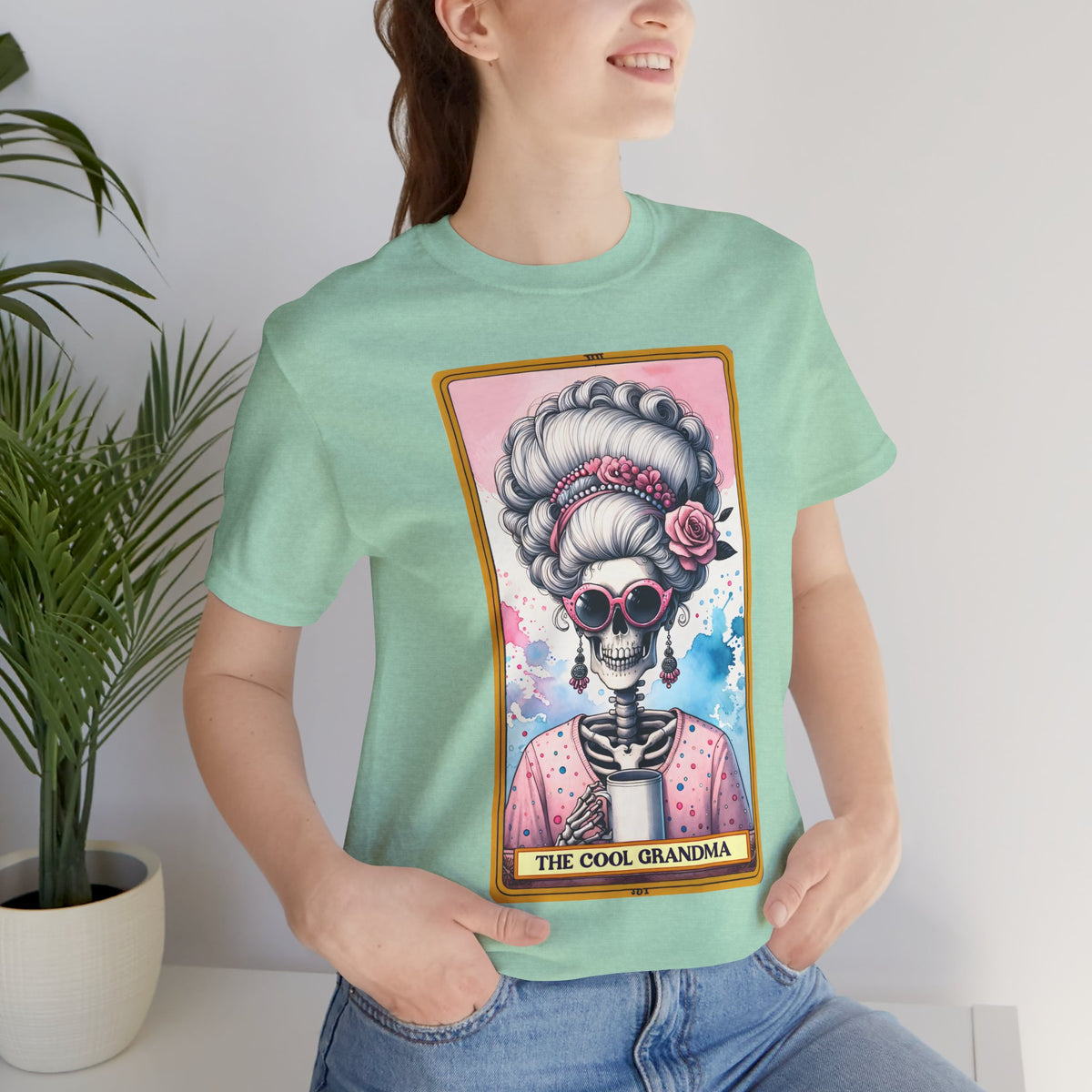 The Cool Grandma Unisex Jersey Tee - Fun and Stylish Tribute for Grandmothers