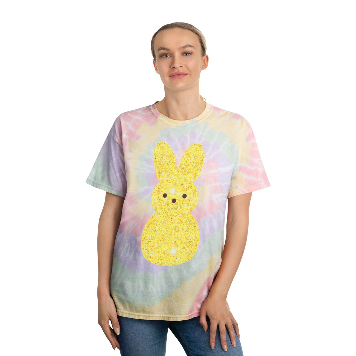 Easter Tie-Dye T-Shirt | Colorful Bunny Tee | Spring Fashion | Holiday Gift | Casual Summer Wear