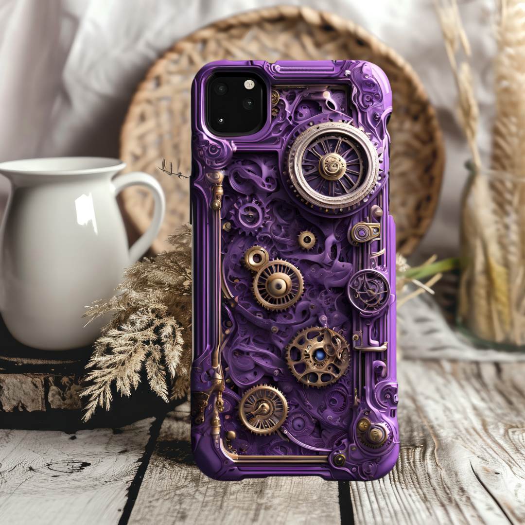 Steampunk Gear Phone Case - Tough and Stylish Protection, 3D Ouija Board  Phone Case for iPhone, Samsung, and Google Pixel