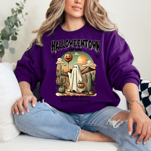 Halloweentown Est 1998 Sweatshirt, Halloweentown University, Retro Halloweentown Sweatshirt, Fall Sweatshirt, Halloween Sweatshirt