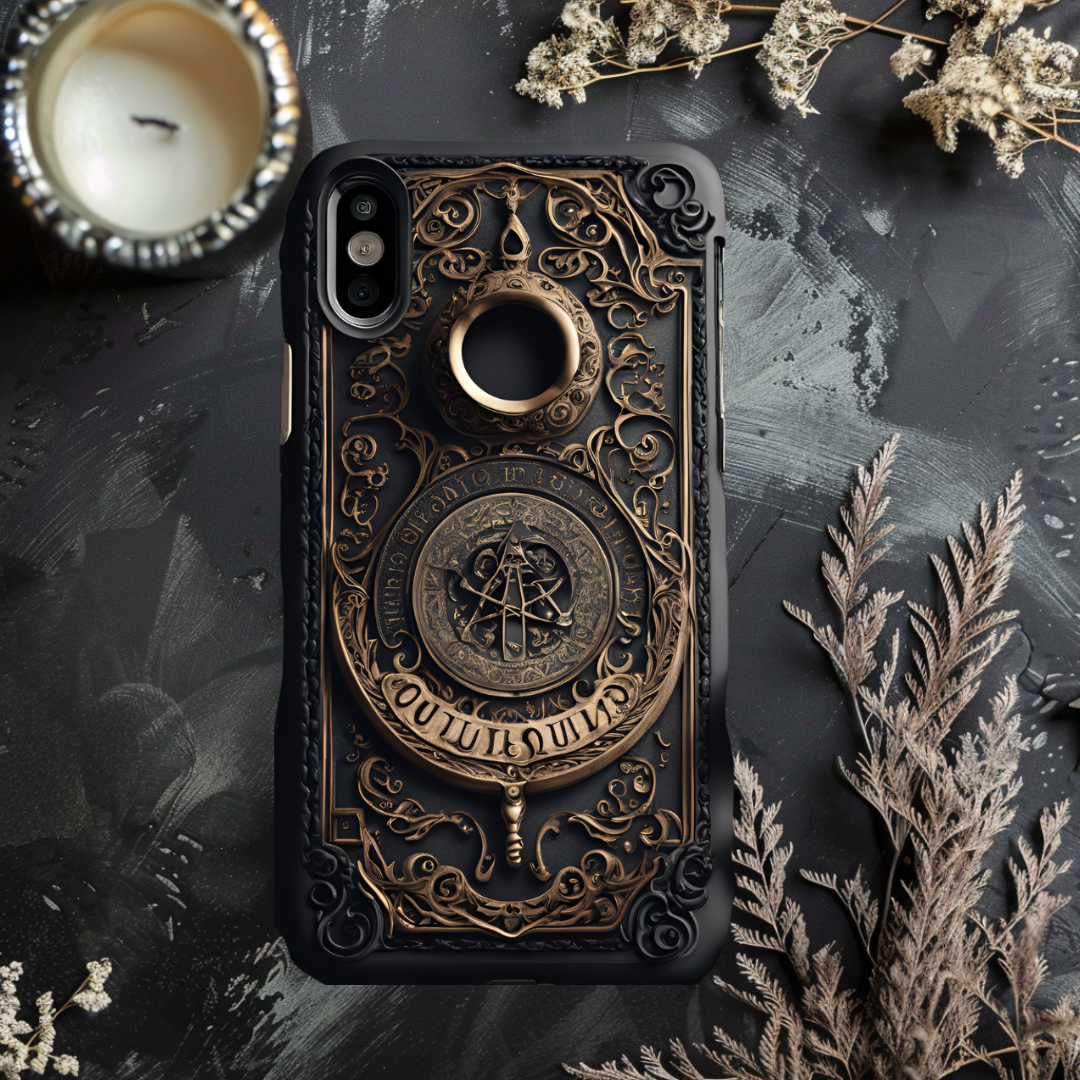 Vintage Renaissance Phone Case - Tough & Stylish Protector, 3D Ouija Board  Phone Case for iPhone, Samsung, and Google Pixel