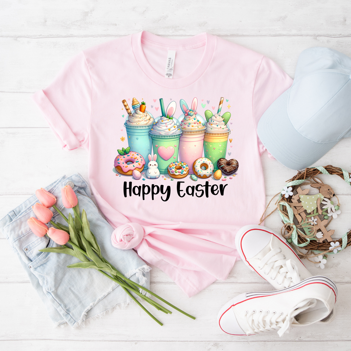 Easter Celebration T-Shirt - Cute Bunny Design, Happy Easter Tee for Kids and Adults, Fun Spring Style, Perfect for Family Gatherings, [...]
