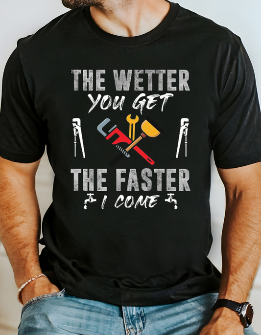 Humorous Plumbing T-Shirt for DIY Enthusiasts, Funny Gift for Handymen, Unisex Graphic Tee, Perfect for Birthdays and Christmas