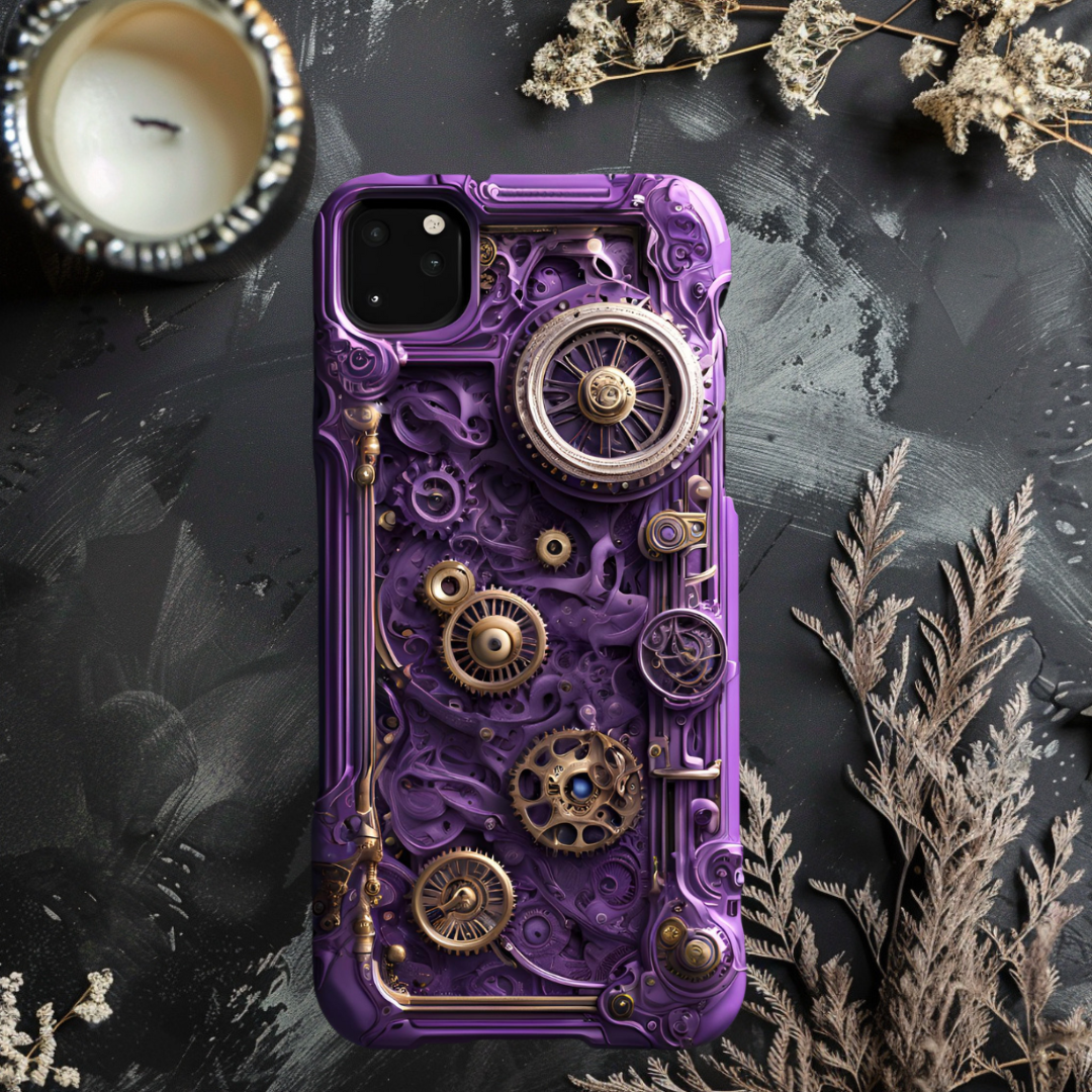 Steampunk Gear Phone Case - Tough and Stylish Protection, 3D Ouija Board  Phone Case for iPhone, Samsung, and Google Pixel