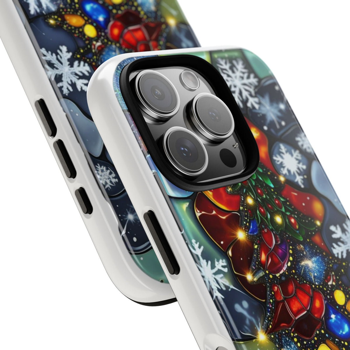 Christmas Tree Phone Case - Festive Tough Phone Cover, Holiday Gift for Him & Her, Winter Cheer, Unique Smartphone Accessories