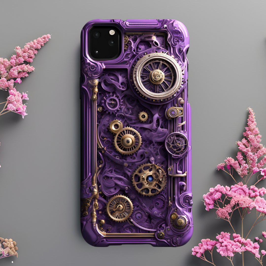 Steampunk Gear Phone Case - Tough and Stylish Protection, 3D Ouija Board  Phone Case for iPhone, Samsung, and Google Pixel