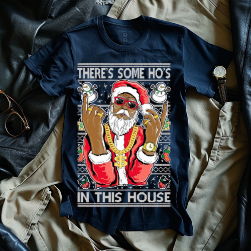 Festive Unisex T-Shirt with Fun Holiday Slogan, Christmas Gift, Humor Tee, Quirky Graphic Shirt, Holiday Celebration Wear