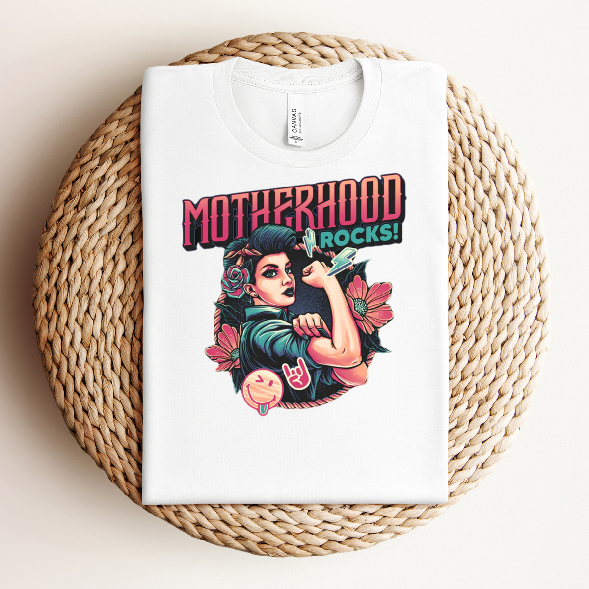 Motherhood Rocks! Unisex Garment-Dyed T-Shirt | Empowering Mom Tee, Gift for Moms, Mother's Day Shirt, Casual Family Wear, [...]