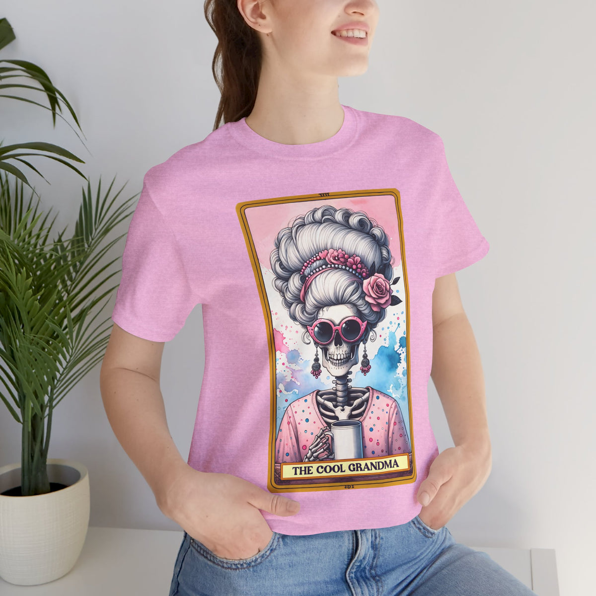 The Cool Grandma Unisex Jersey Tee - Fun and Stylish Tribute for Grandmothers