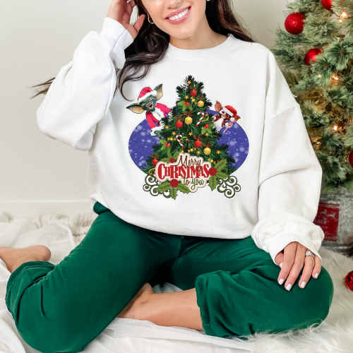 Christmas Crewneck Sweatshirt, Merry Christmas Sweatshirt, Holiday Sweatshirt, Unisex Christmas Sweater, Festive Apparel, Winter Fashion