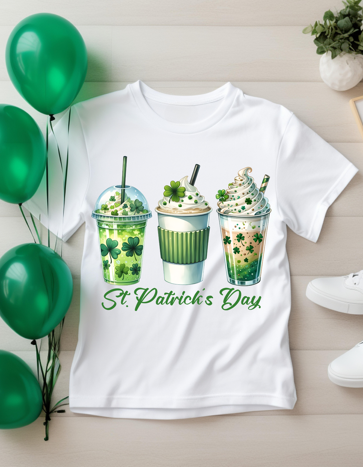 St. Patrick's Day T-Shirt | Unisex Softstyle Tee for Celebrations, Clover Drink Shirt, Holiday Apparel, Gift Idea
