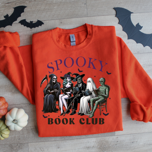 Spooky Book Club Crewneck Sweatshirt