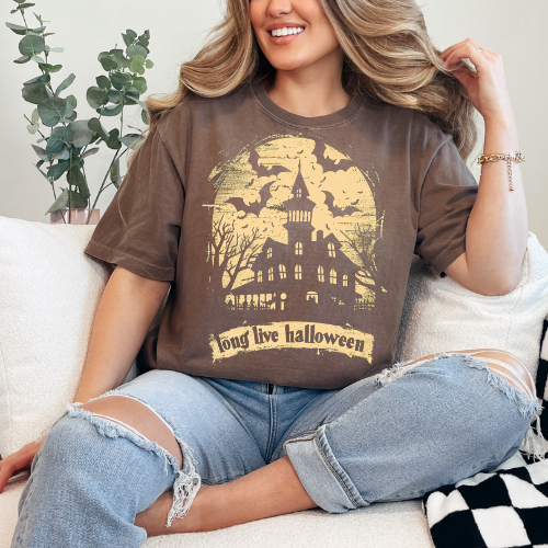 Halloween Graphic T-Shirt - Long Live Halloween