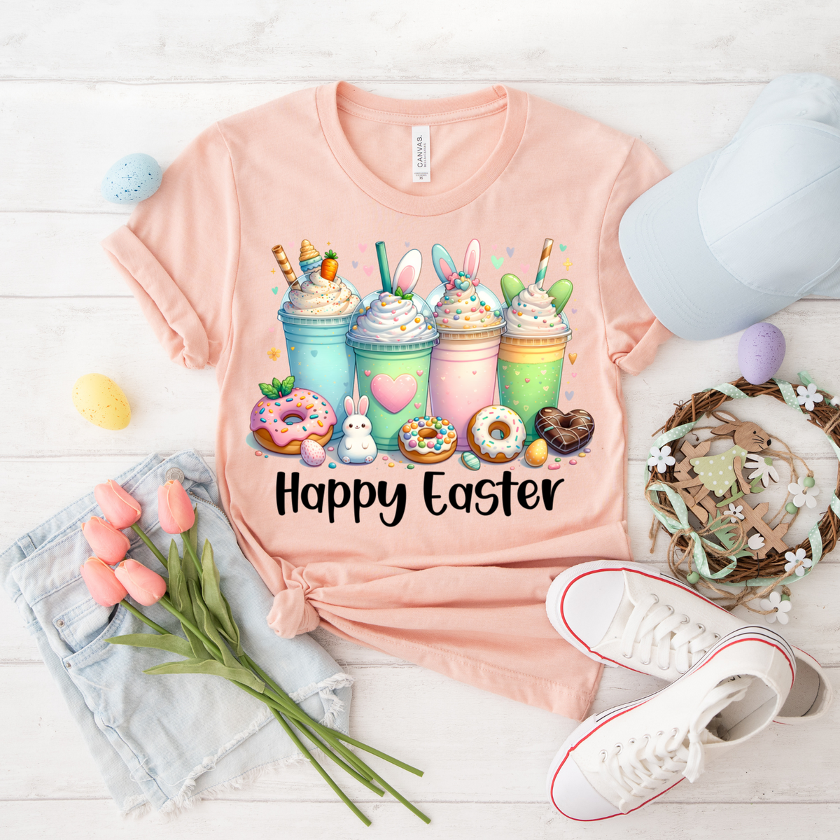 Easter Celebration T-Shirt - Cute Bunny Design, Happy Easter Tee for Kids and Adults, Fun Spring Style, Perfect for Family Gatherings, [...]
