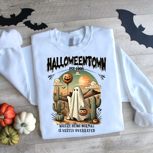 Halloweentown Est 1998 Sweatshirt, Halloweentown University, Retro Halloweentown Sweatshirt, Fall Sweatshirt, Halloween Sweatshirt