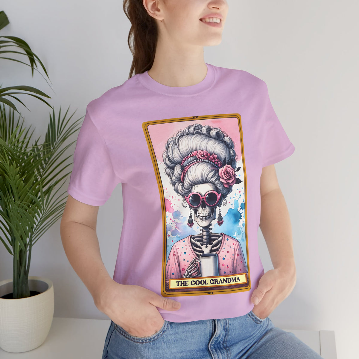 The Cool Grandma Unisex Jersey Tee - Fun and Stylish Tribute for Grandmothers